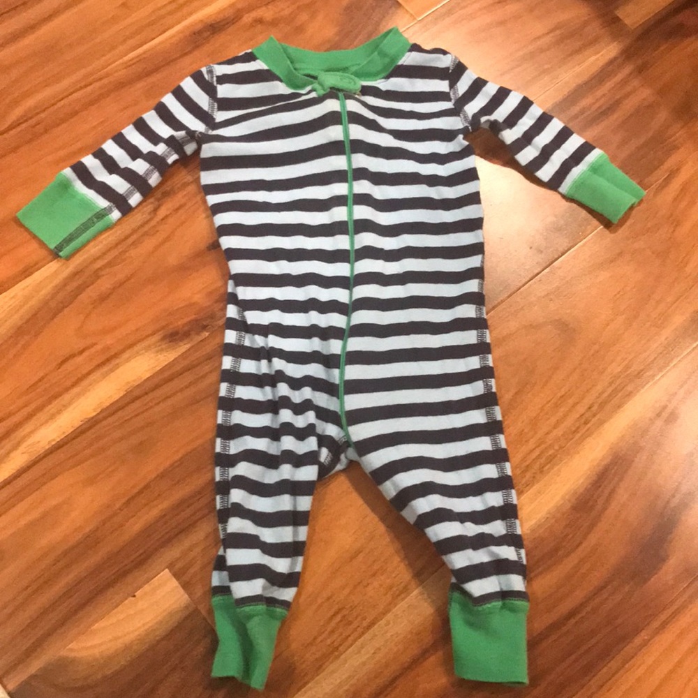 Hanna Andersson unisex zipper pajamas